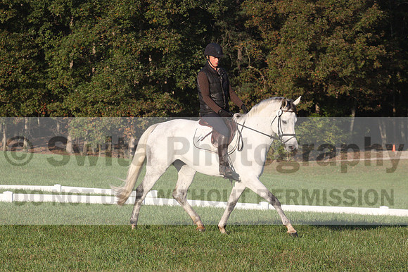 Liz Riley on Ice Storm, Training Horse Trials
