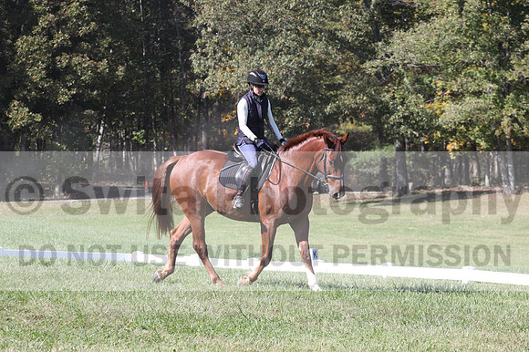 Lindsey Eck on Epona's Kayhill, Beginner Novice Horse Trials Senior B