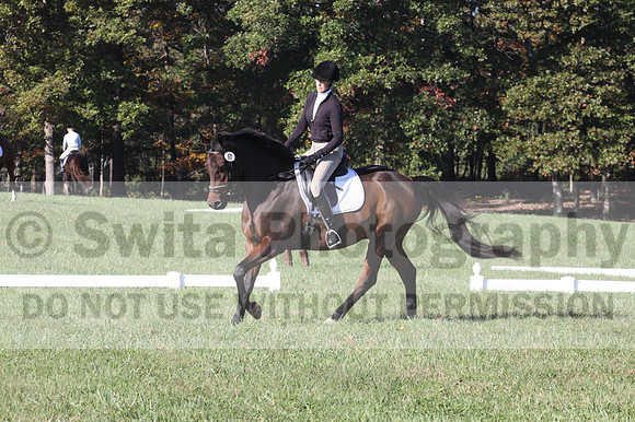 Margo Hardy on Soling's Hat Trick, Novice Horse Trials Senior B