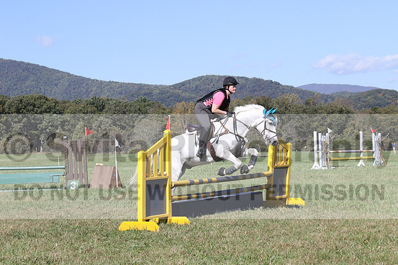 Katie Pinner on Ridgetop Robin Goodfellow, Beginner Novice Horse Trials Senior C
