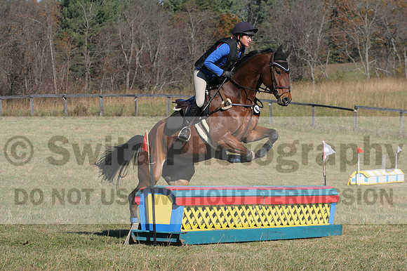 Francesca Toms on Top Secret, Novice Horse Trials Junior