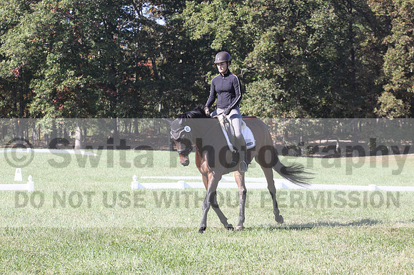 Brooke Bayley on Unbroken, Beginner Novice Horse Trials Senior A