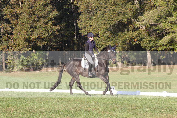 Liz Hall on Indelible, Training Horse Trials