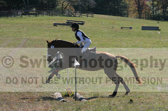 Ingrid Dunn on Ruby Redbird, Beginner Novice Horse Trials Senior C