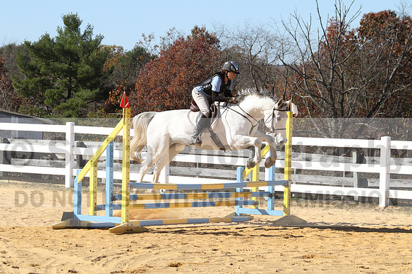 Louise Carelsen on Penny, Beginner Novice Horse Trials Senior C