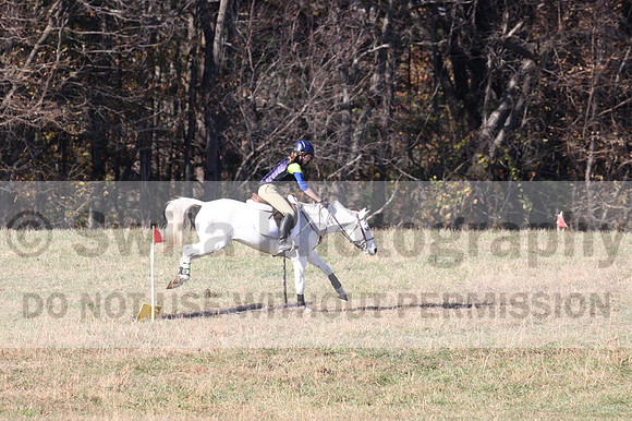 Eliza Carr Schmidt on Christmas Belle, Beginner Novice Horse Trials Junior B