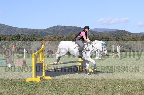 Katie Pinner on Ridgetop Robin Goodfellow, Beginner Novice Horse Trials Senior C
