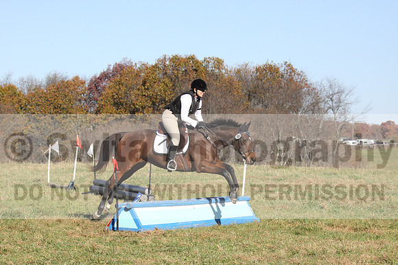 Kathleen Pimblett on Royal Grace, Advanced Green Combined Test