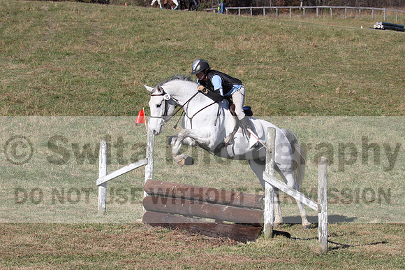 Louise Carelsen on Penny, Beginner Novice Horse Trials Senior C