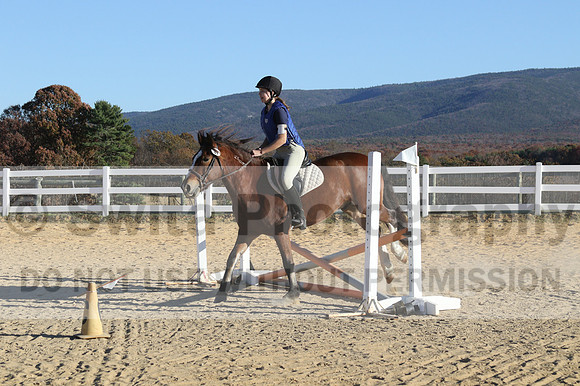 Molli Heisler on Rebel, Green Horse Trials Junior
