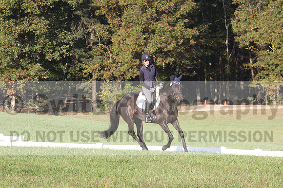 Liz Hall on Indelible, Training Horse Trials