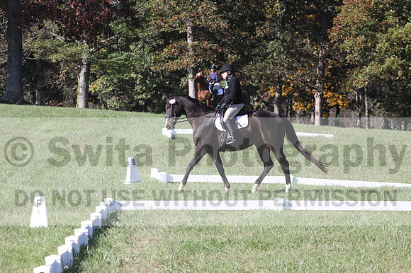 Mimi Combs on Aristocrat, Beginner Novice Horse Trials Senior A