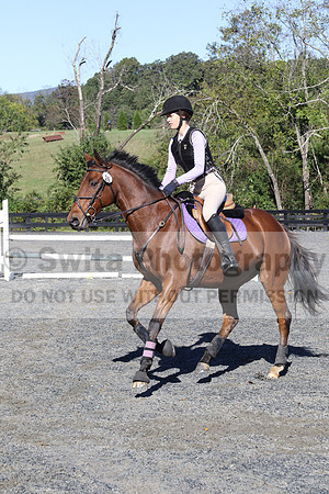 Mandolin Whitten on Thistle, Novice Horse Trials
