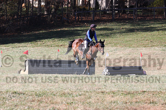 Francesca Toms on Top Secret, Novice Horse Trials Junior