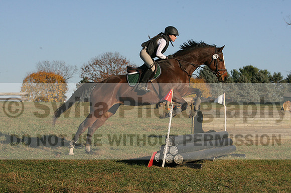 Ella Grier on Jean Louis Finch, Advanced Green Horse Trials Junior B