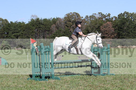 Violet Cross on Elpin Odin, Beginner Novice Horse Trials Junior B