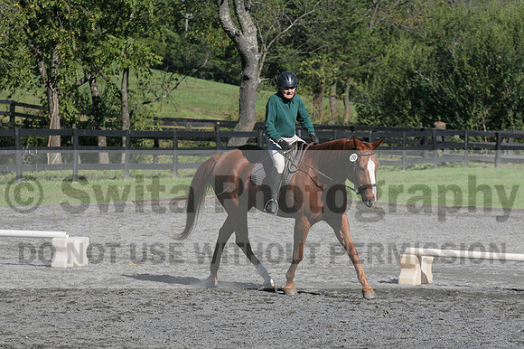 John Weir on Admiral, Dressage Only: Training Level, Test 2/3
