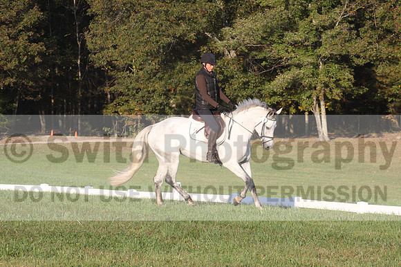 Liz Riley on Ice Storm, Training Horse Trials