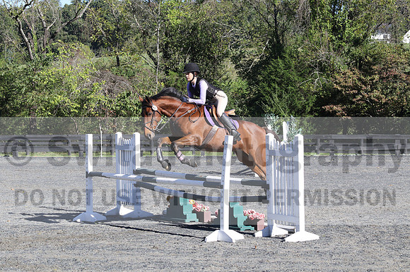 Mandolin Whitten on Thistle, Novice Horse Trials