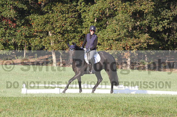 Liz Hall on Indelible, Training Horse Trials