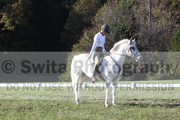 Jeanne Jeffer on Snowball's Chance, Green Horse Trials