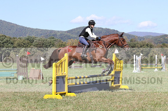 Lindsey Eck on Epona's Kayhill, Beginner Novice Horse Trials Senior B