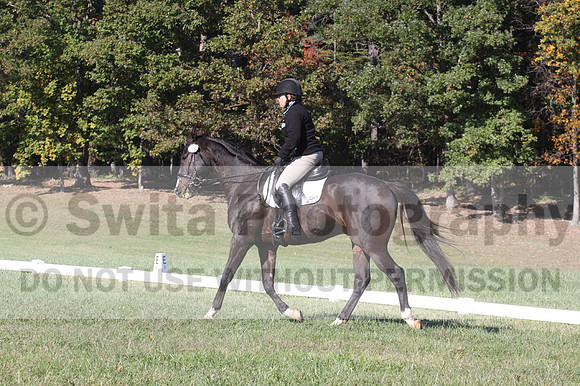 Mimi Combs on Aristocrat, Beginner Novice Horse Trials Senior A