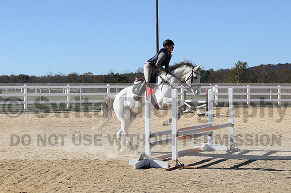Jennifer Cobb on Snowbird, Beginner Novice Horse Trials Senior A