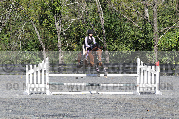 Mandolin Whitten on Thistle, Novice Horse Trials