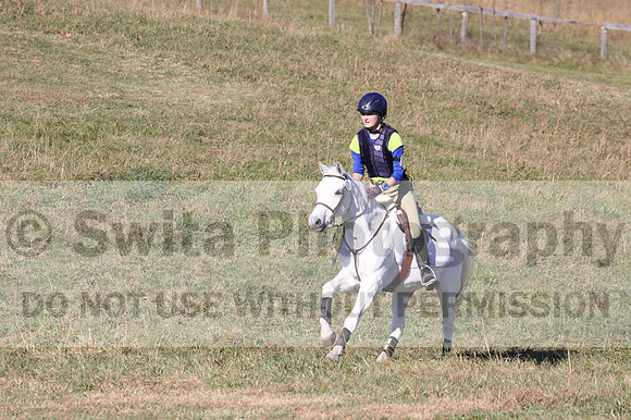 Eliza Carr Schmidt on Christmas Belle, Beginner Novice Horse Trials Junior B