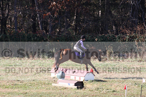 Mandolin Whitten on CJ, Beginner Novice Horse Trials Junior B
