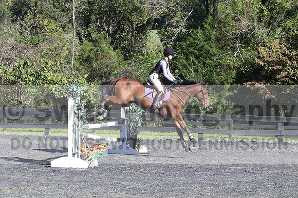 Mandolin Whitten on Thistle, Novice Horse Trials
