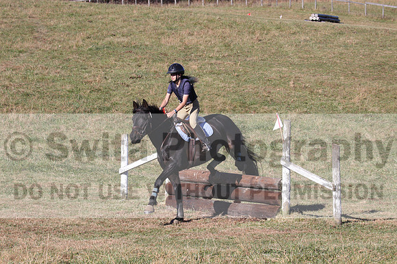 Leah Childers on Priscilla, Beginner Novice Horse Trials Junior B