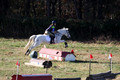 Eliza Carr Schmidt on Christmas Belle, Beginner Novice Horse Trials Junior B