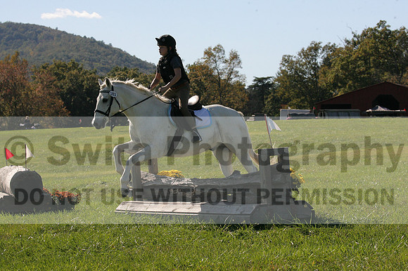 Violet Cross on Elpin Odin, Beginner Novice Horse Trials Junior B