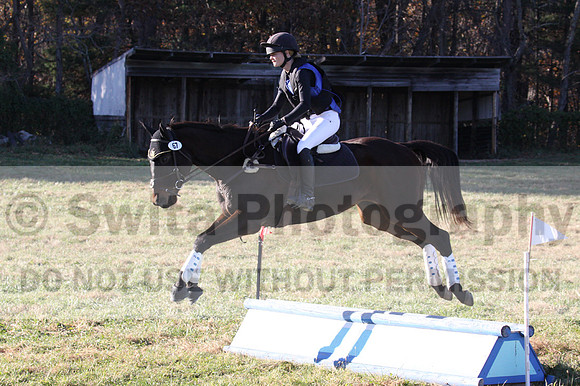 Holly Newberne on FGF Overzealous, Advanced Green Horse Trials Junior A