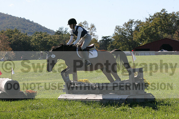 Elizabeth Davis on Freedom's Stormy Night, Beginner Novice Horse Trials Junior B