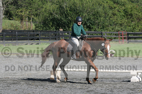 John Weir on Admiral, Dressage Only: Training Level, Test 2/3