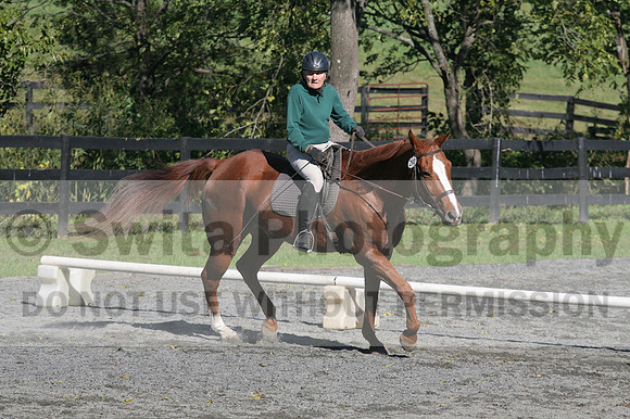 John Weir on Admiral, Dressage Only: Training Level, Test 2/3