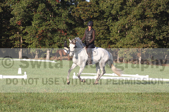Liz Riley on Ice Storm, Training Horse Trials