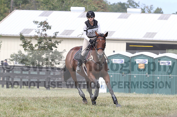 Megan Hurley on Tori's Run, Beginner Novice