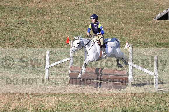 Eliza Carr Schmidt on Christmas Belle, Beginner Novice Horse Trials Junior B