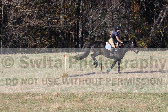 Leah Childers on Priscilla, Beginner Novice Horse Trials Junior B