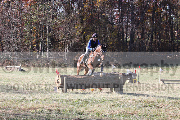 Francesca Toms on Top Secret, Novice Horse Trials Junior