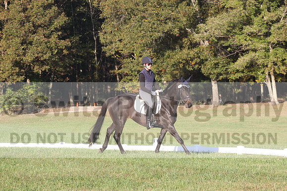 Liz Hall on Indelible, Training Horse Trials