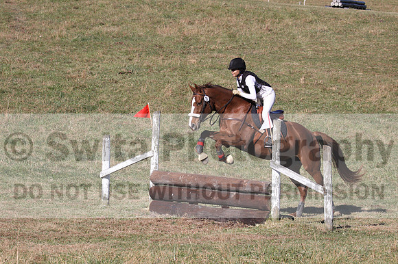 Ingrid Dunn on Ruby Redbird, Beginner Novice Horse Trials Senior C