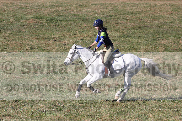 Eliza Carr Schmidt on Christmas Belle, Beginner Novice Horse Trials Junior B