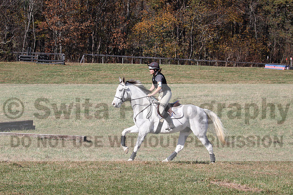 Tori Nuckols on Grey Dragon, Beginner Novice Horse Trials Senior A