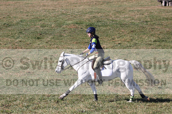 Eliza Carr Schmidt on Christmas Belle, Beginner Novice Horse Trials Junior B