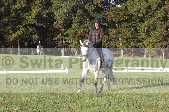 Liz Riley on Ice Storm, Training Horse Trials